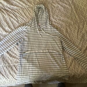 Large Striped BHOME Nursing Hoodie